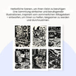 Ein-Farben-Malbuch – Herbstausgabe (Neu) – Bild 7