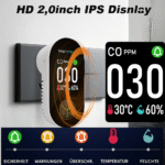 Protmex Tragbare Kohlenmonoxidmelder und Erdgasdetektor zum Einstecken – Bild 2