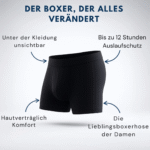 Herren Ultra-saugfähige Inkontinenz-Boxershorts – Bild 3